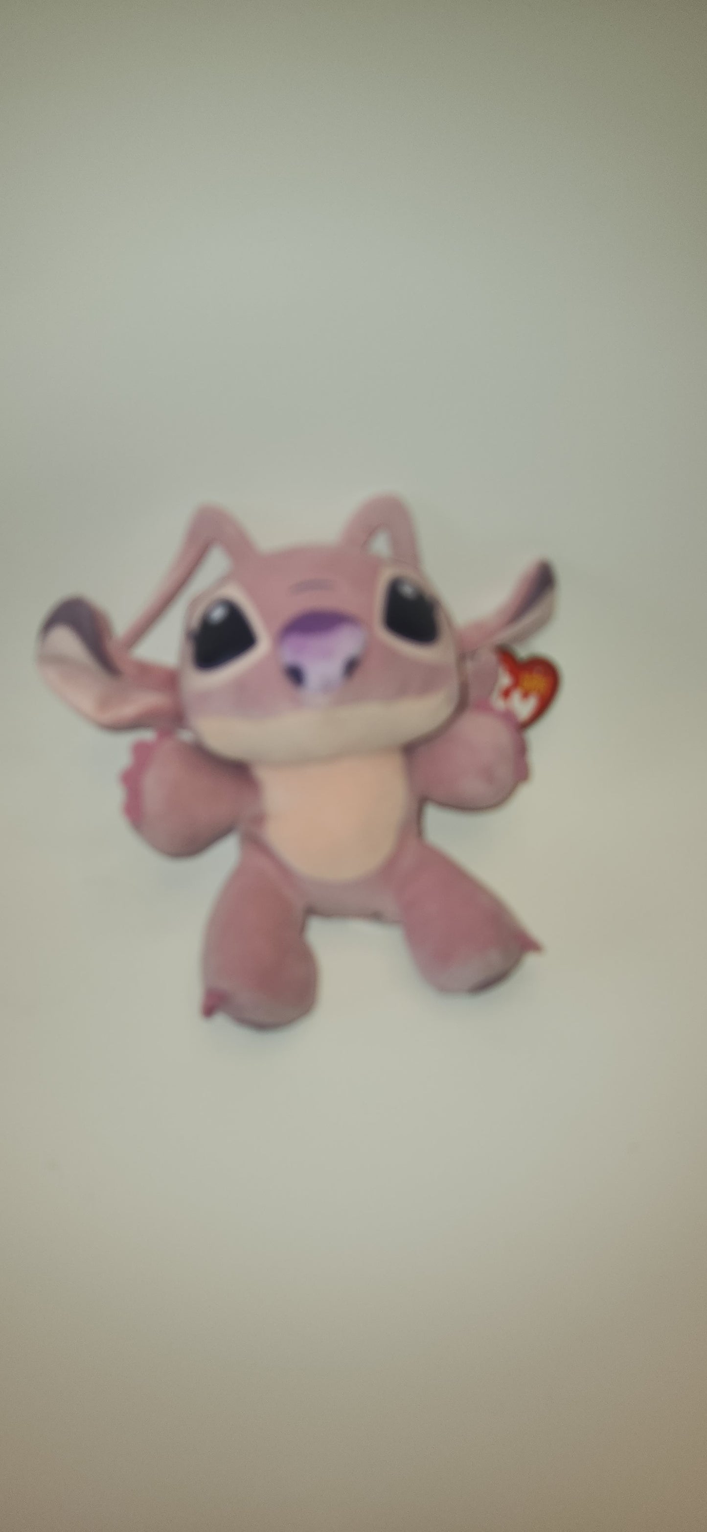 Ty Beanie Baby 8 inch Floppy Disney, Lilo and Stitch, ANGEL