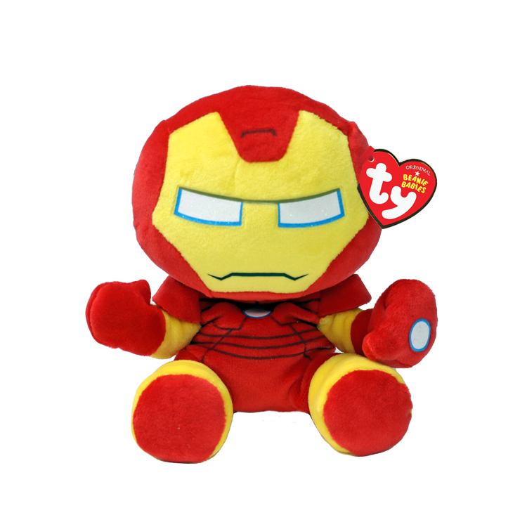 Ty Beanie Baby Plush Iron Man 8 inch