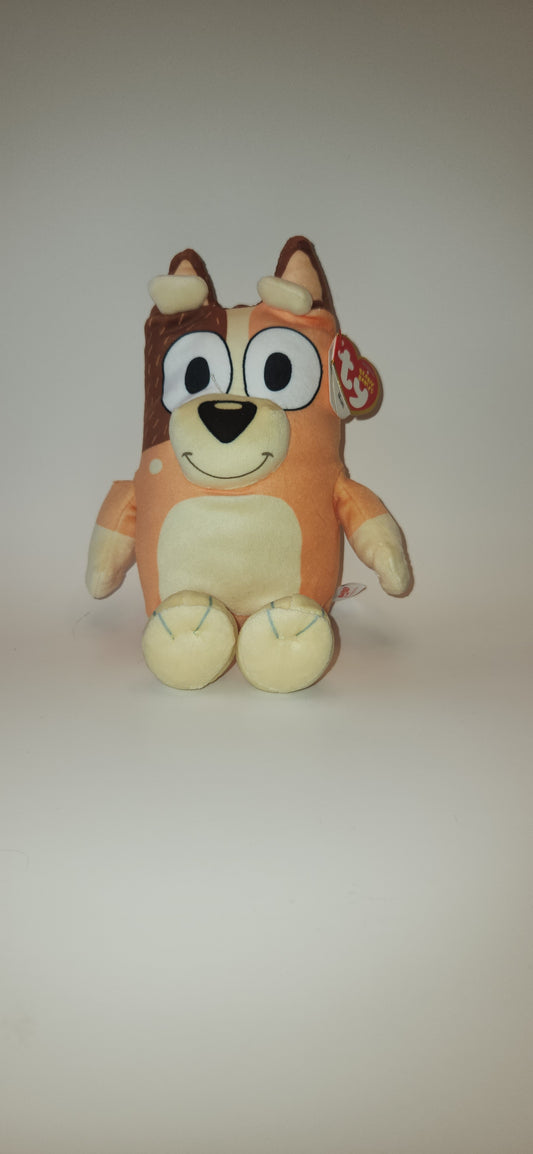 Ty Beanie Baby 8 inch Floppy Disney, Bluey, BINGO